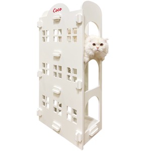 【日本製キャットタワー】キャットアパートメント　キャットファニチャーシリーズ　猫のお城