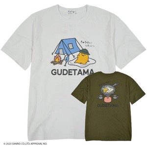 T-shirt Pudding T-Shirt Gudetama Sanrio Characters