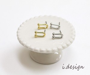 Pierced Earrings Titanium Post Design Mini