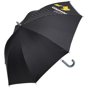 子供用 晴雨兼用ジャンプ傘 55cm 【ピカチュウ (ブラック)】 日傘/雨傘 スケーター