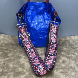 Small Bag/Wallet Design Pink Shoulder Strap Floral Pattern