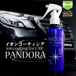 洗車用品 イオン コーティング剤 PANDORA 日本製 車 コーティング 撥水スプレー タオル付き