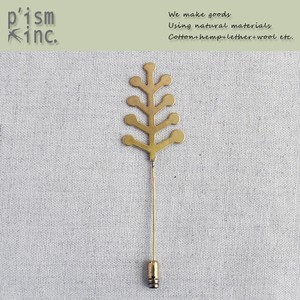 ■2023SS　新作■　Brass Stole Pin　RING TREE