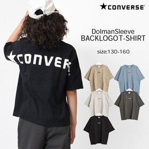 Kids' Short Sleeve T-shirt Dolman Sleeve CONVERSE Tops Boy