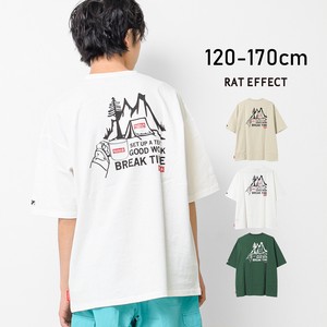 【2024夏継続】BREAK TIMEビッグTシャツ カットソー 半袖 ゆったり 夏 涼しい 子供服 男の子
