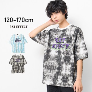 【2023夏】RATタイダイビッグTシャツ トップス カットソー 半袖 ゆったり 夏 涼しい 子供服 男の子