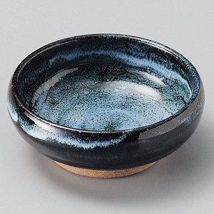 「2023年 新作」青チタン3.3小鉢　　【日本製　陶器】