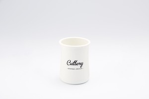 Enamel Outdoor Tableware Stand White