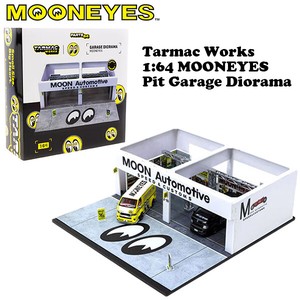 Tarmac Works 1:64 MOONEYES Pit Garage Diorama【ムーンアイズ】ジオラマ