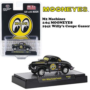 M2 MACHINES 1:64 MOONEYES 1941 Willy's Coupe Gasser 【ムーンアイズ】ミニカー