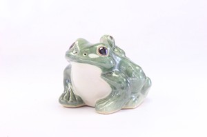 青蛙 6号 信楽焼 日本製 made in Japan