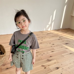 韓国スタイル半袖プリントTシャツ　 ベビー　新生児　キッズ　子供服
