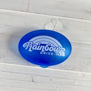 MADE IN USA Rainbow DRIVE-IN　ピルケース　ブルー