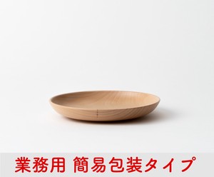 【簡易包装】16cm 深皿 丸（ビーチ）【taffeta（タフタ）】