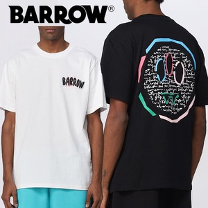 BARROW 半袖 BLACK/WHITE バロー
