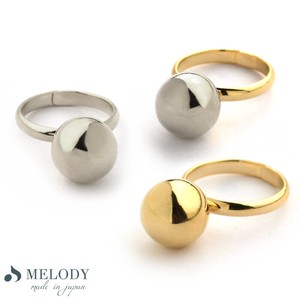 Gold-Based Ring Rings Jewelry Simple Made in Japan