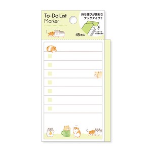 Sticky Notes To-Do List Marker Hamster