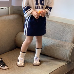 韓国スタイル　コントラスト多用途ヒップスカート　 ベビー　新生児　キッズ　子供服