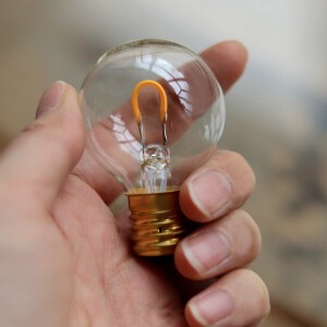 Edison Bulb LED MINI GLOBE single E17　エジソンバルブ　LED　ミニグローブシングルE17