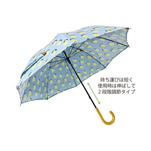 日傘キット　伸縮鉄芯・木持ち手　商用利用可　ハンドメイド　ソーイング教室におすすめ　手作りの日傘