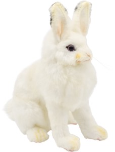 【HANSA製品】シロウサギ　18　　　　　WHITE　RABBIT