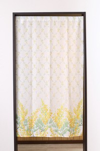 Japanese Noren Curtain Mimosa