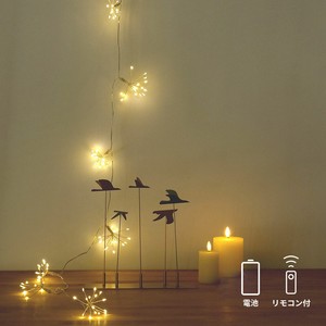 LEDデコレーションライト ガーランド ブルーミング／電池式 クリスマス