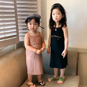 韓国スタイル　ジャガードキャミソール　 ベビー　新生児　キッズ　子供服