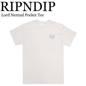《即納》RIPNDIP 《数量限定》■Tシャツ■半袖■Lord Nermal Pocket Tee■ ねこ