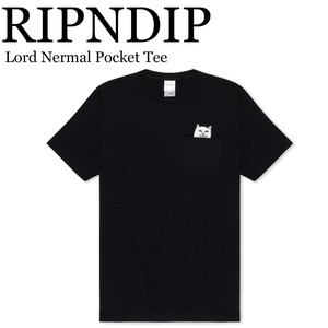 《即納》RIPNDIP 《数量限定》■Tシャツ■半袖■Lord Nermal Pocket Tee■ ねこ
