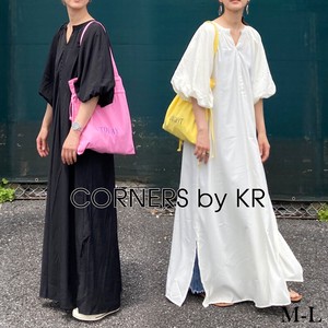 CORNERS by KR Casual Dress Summer Casual Spring One-piece Dress Colaboration 2-way