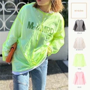 T-shirt Color Palette Tulle Stitch Tops Casual Ladies