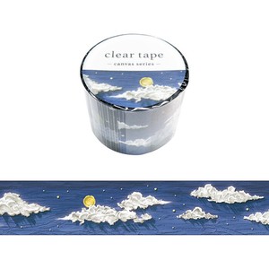 Washi Tape Clear Tape 30mm Width Canvas Night Sky