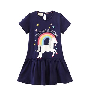 Kids' Formal Dress Unicorn One-piece Dress Kids