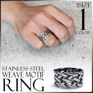 Stainless-Steel-Based Ring Antique Stainless Steel Men's Vintage 2023 New