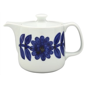 Hasami ware Teapot Flower Blue Daisy Casual Tea Pot Made in Japan