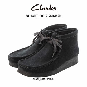 CLARKS(クラークス)ブーツ ブーティ ショート レディース WALLABEE BOOT2 26161529