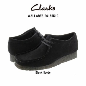 CLARKS(クラークス)メンズ ワラビー モカシン スエード クレープソール シューズ WALLABEE 26155519