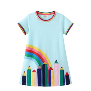 Kids' Formal Dress Design One-piece Dress Kids