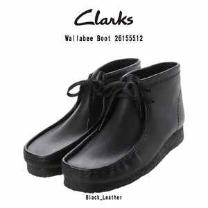 CLARKS(クラークス)メンズ ワラビー ブーツ レザー クレープソール シューズ Wallabee Boot 26155512