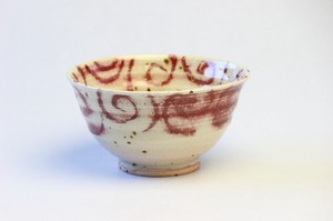 Shigaraki ware Rice Bowl Red M Made in Japan