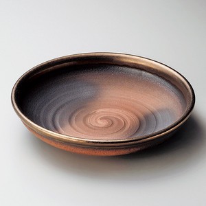 Main Dish Bowl Pottery 10-go Made in Japan