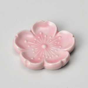 Chopsticks Rest Porcelain Pink NEW Made in Japan