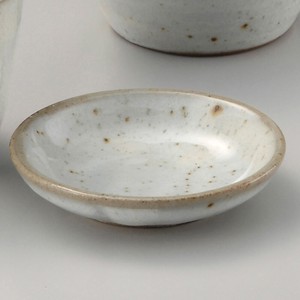 粉引青磁小皿　　【日本製　陶器】