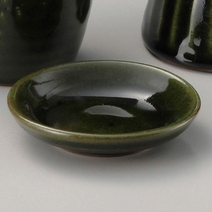 織部小皿　　【日本製　陶器】