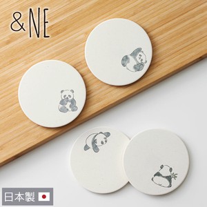 Mino ware Coaster Star Panda Made in Japan