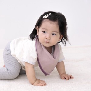 婴儿围兜 经典款 两面 纱布 日本制造