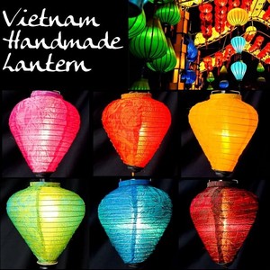 ベトナム伝統のホイアン・ランタン(提灯) - ほおずき型 小 コイルタイプ