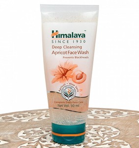 ヒマラヤ　ディープクレンジング　フェイスウオッシュ - Apricot Face Wash 50ml[Himalaya Herbals]