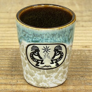 【カフェ ＆ バー グッズ】ココペリ セラミック ショット グラス AGC-59449-GR グリーン